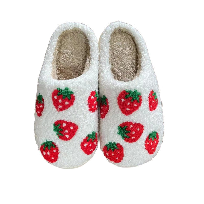 Wholesale Winter Cotton Slippers Home Moon Clock Warm Indoor Cotton Slippers